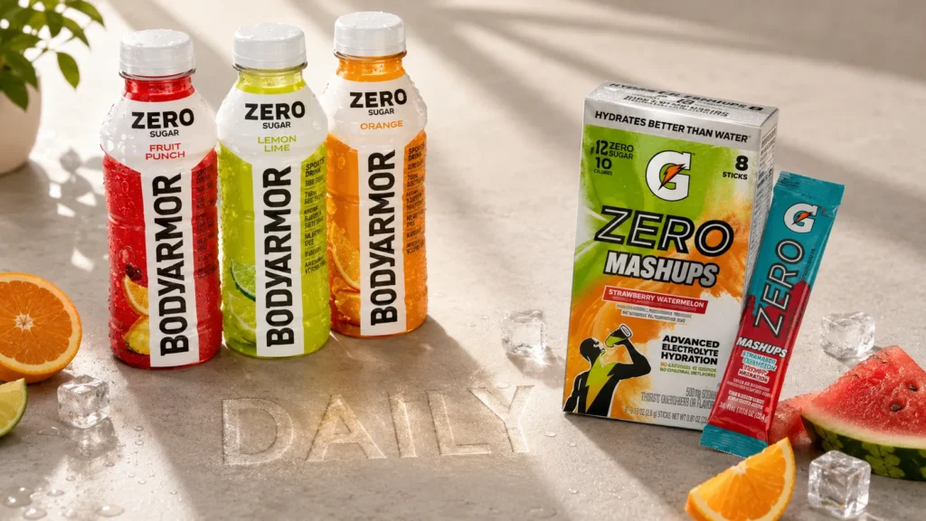Body Armor vs Gatorade for Hydration