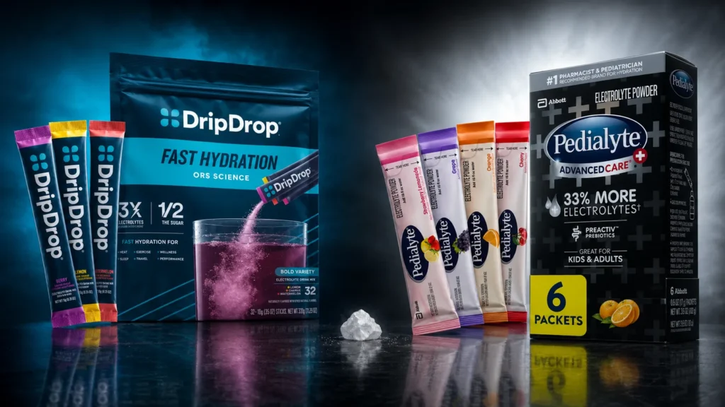DripDrop vs Pedialyte Which One Is Actually Better