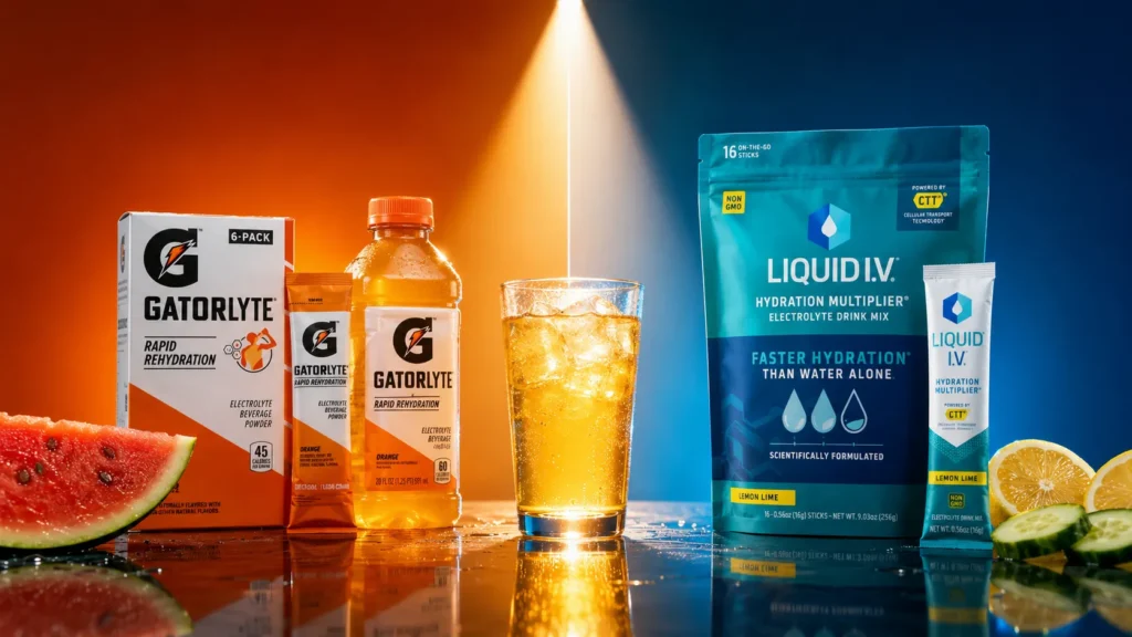 Final Verdict Liquid IV vs Gatorlyte Which Is Better