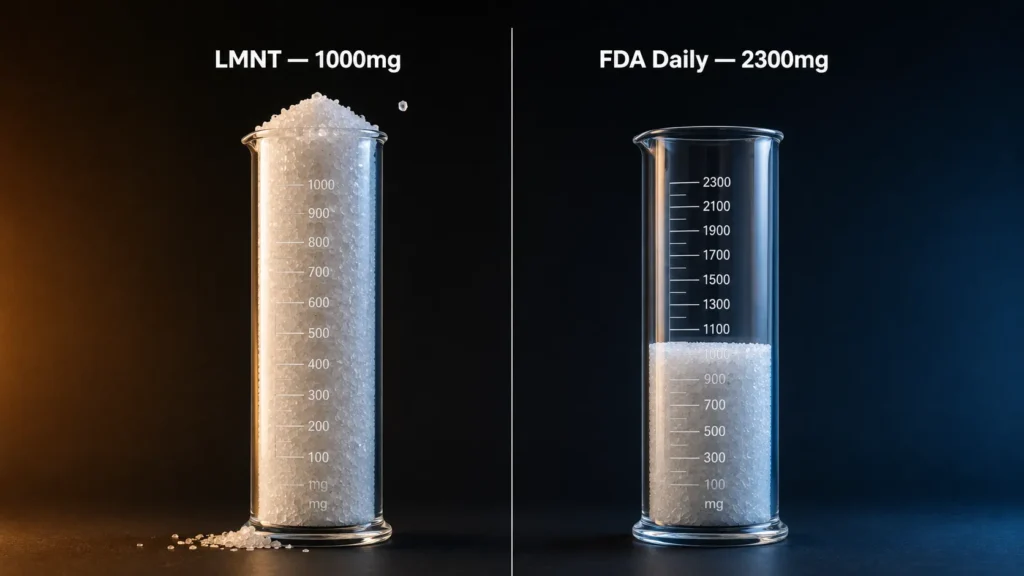 How Much Sodium in LMNT vs What the FDA Recommends