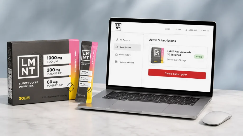 How To Cancel LMNT Subscription Online – Step by Step