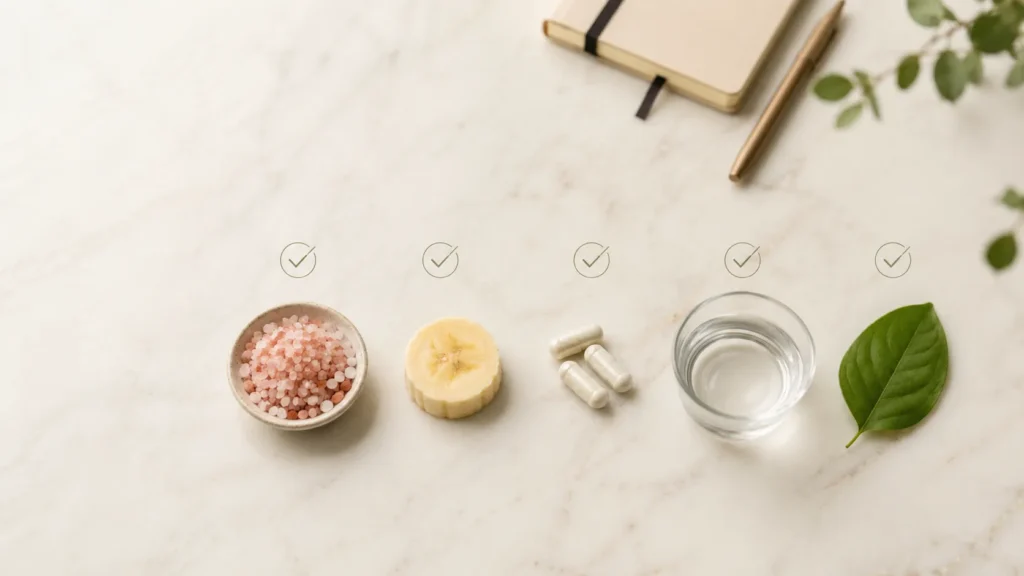 What to Look for in a Fasting-Safe Electrolyte Product