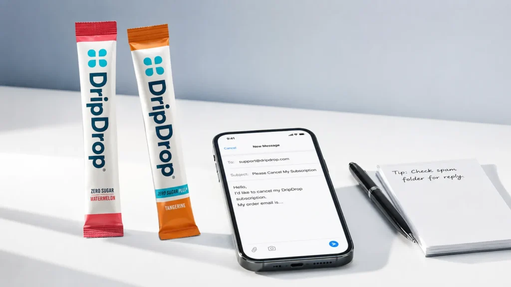 Any Way to Unsubscribe to DripDrop Without Logging In