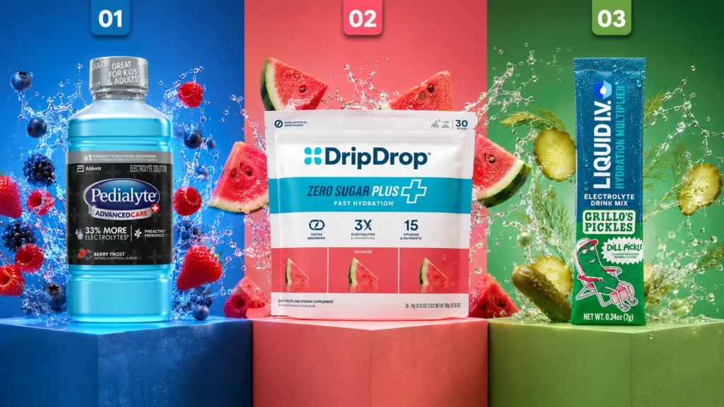 Best Electrolyte Drink When Sick - Top 3 Picks Reviewed