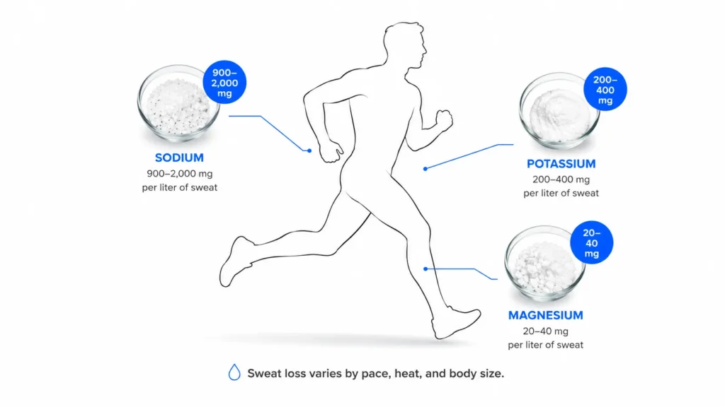How Much Sodium Do Runners Actually Lose