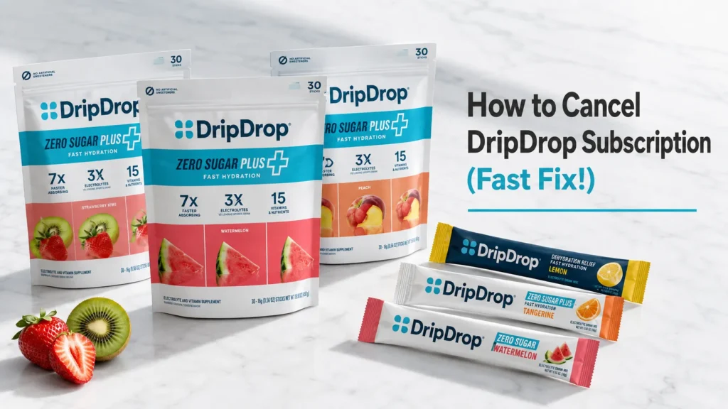How to Cancel DripDrop Subscription