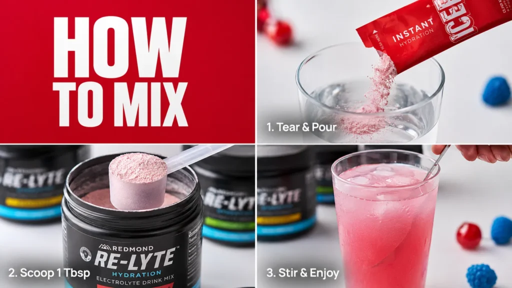 How to Mix and Use Each Product