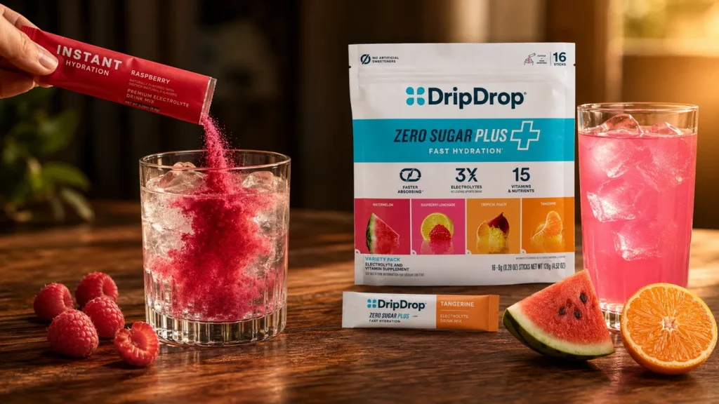 Instant Hydration Flavour Vs DripDrop Flavour