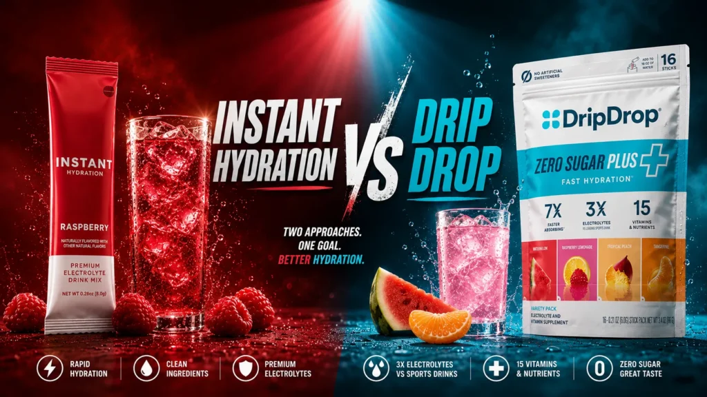 Instant Hydration Vs Drip Drop