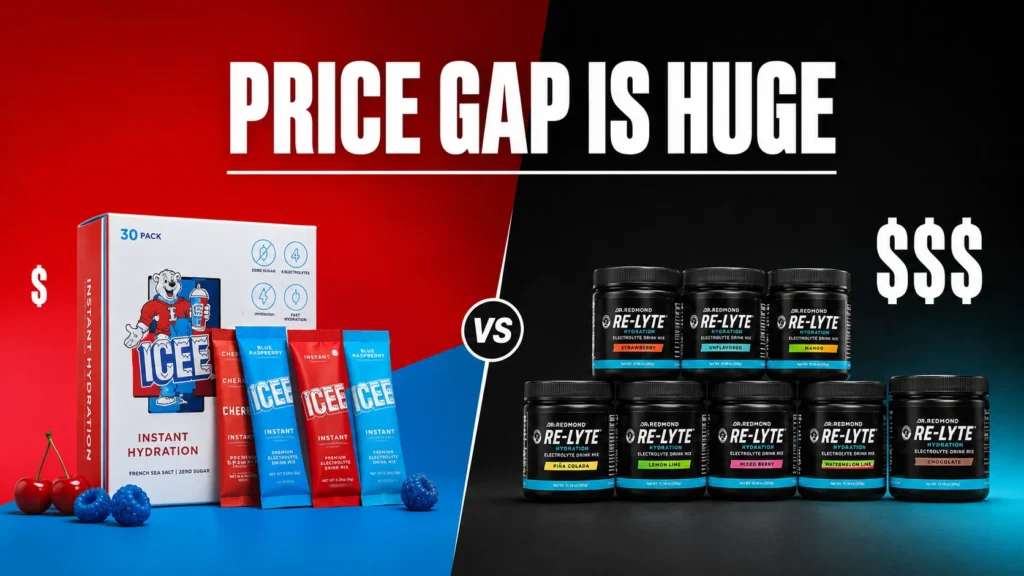 Instant Hydration vs Relyte Electrolyte
