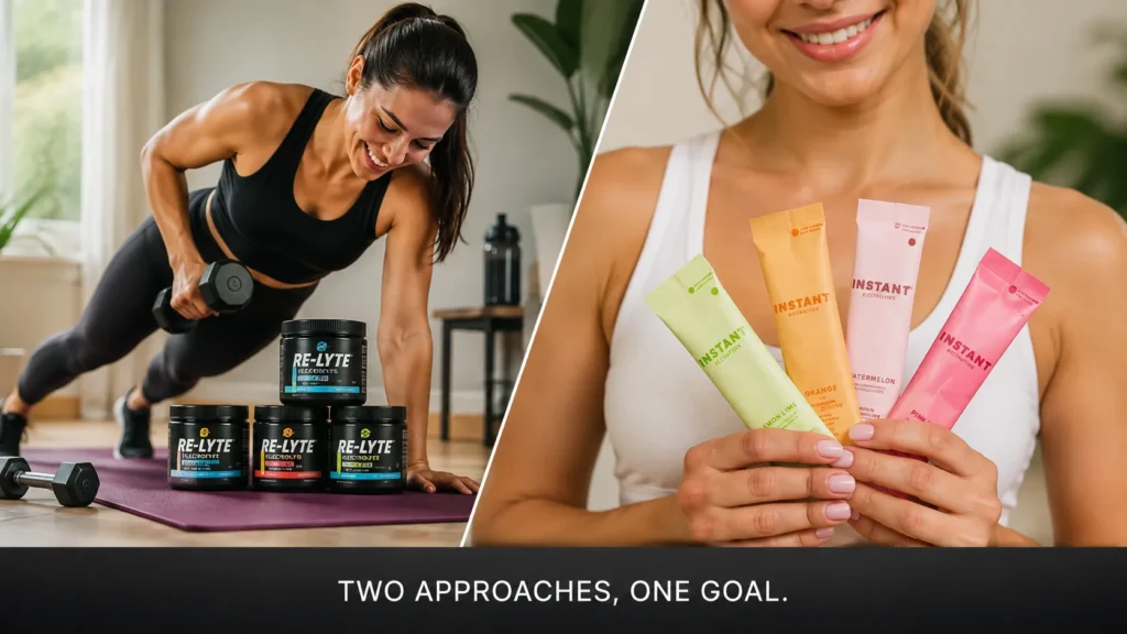 Instant Hydration vs Relyte Electrolyte for Weight Loss