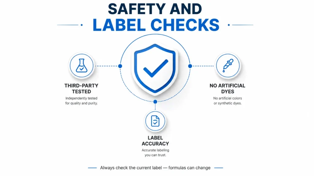Safety and Label Checks