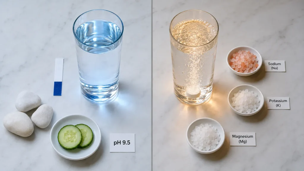 The Core Difference Between Alkaline vs Electrolyte Water