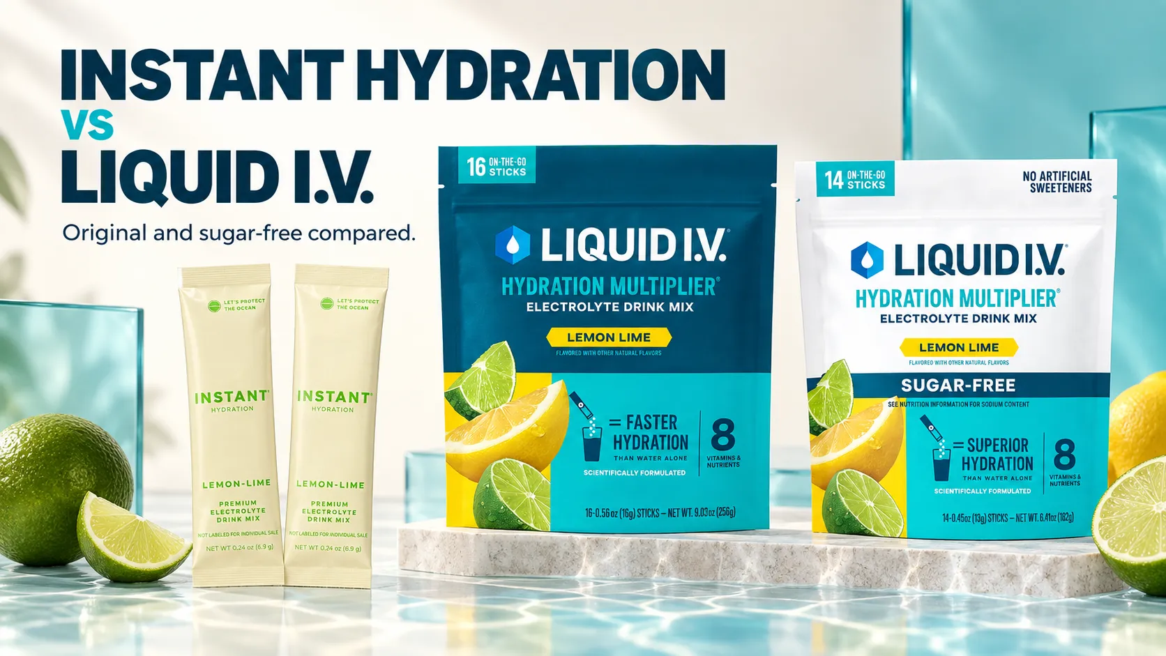 Instant Hydration vs Liquid IV