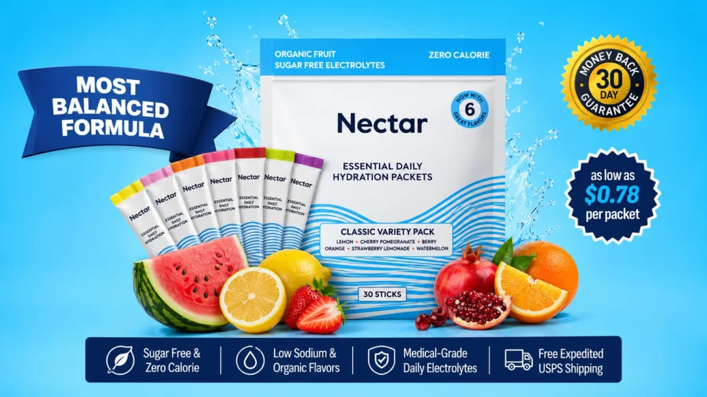 Nectar Essential Daily Hydration Best Balanced Packet