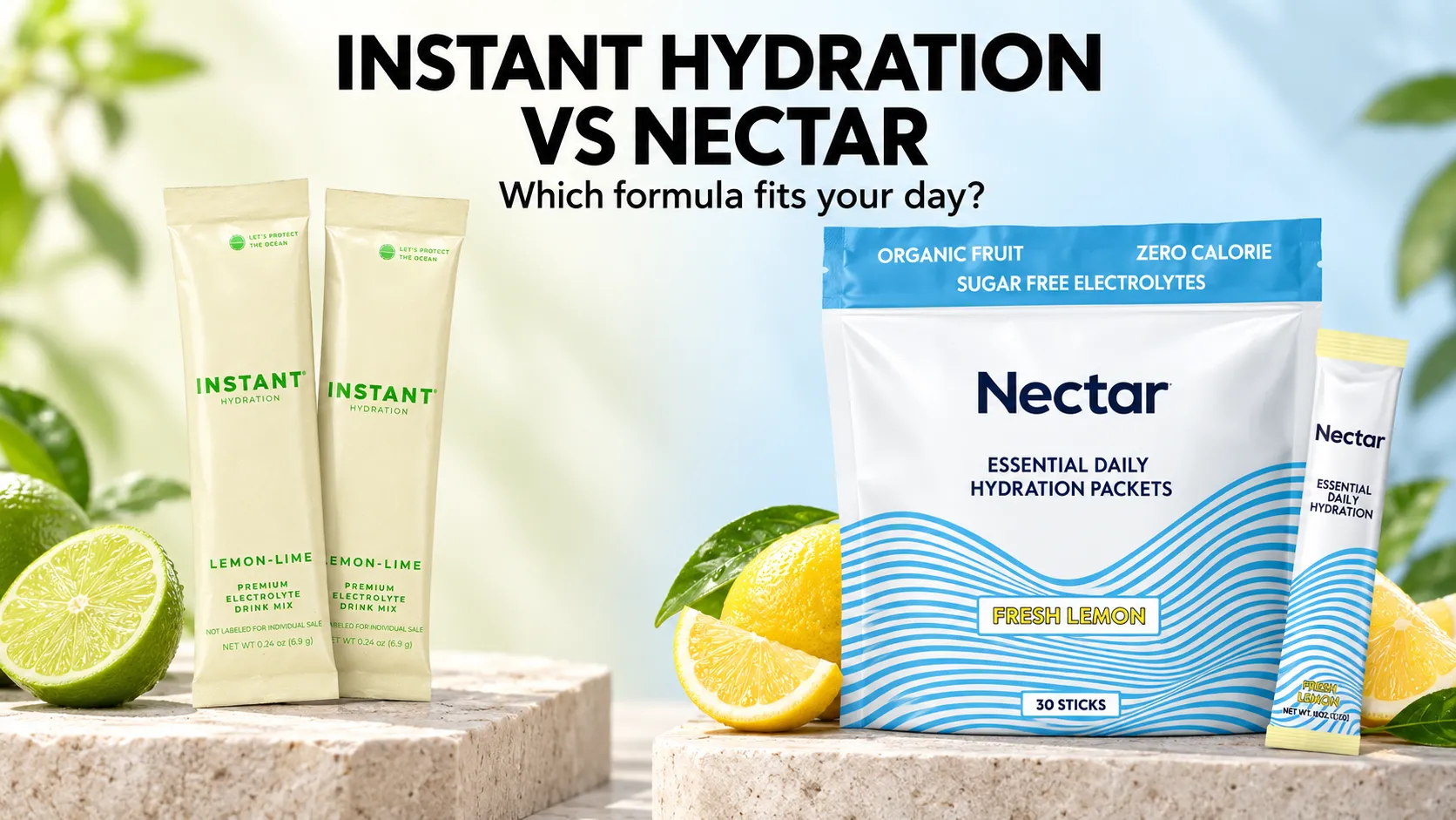 instant hydration VS Nectar